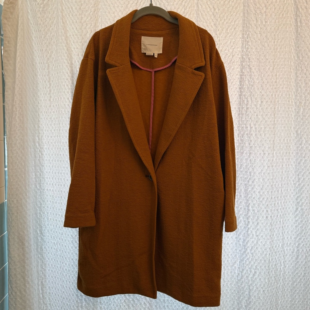 Anthropologie Trench Blazer Oversized